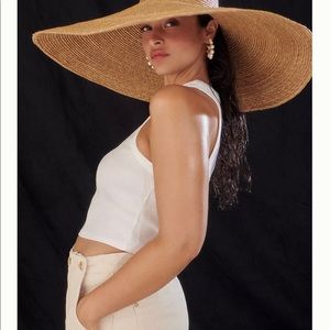 Anthropologie oversized hat NWT by san diego hat co.